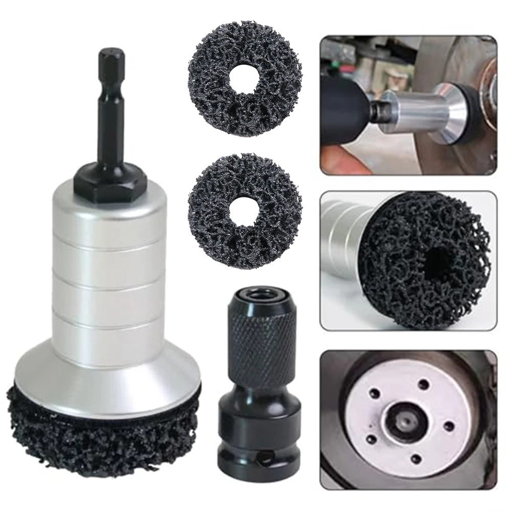 

Car Wheel Hub Grinder Rust Grinding Removal Tool -Hub Shaft Head Rust Removal Maintenance Brake Bisc Rust Removal Tool