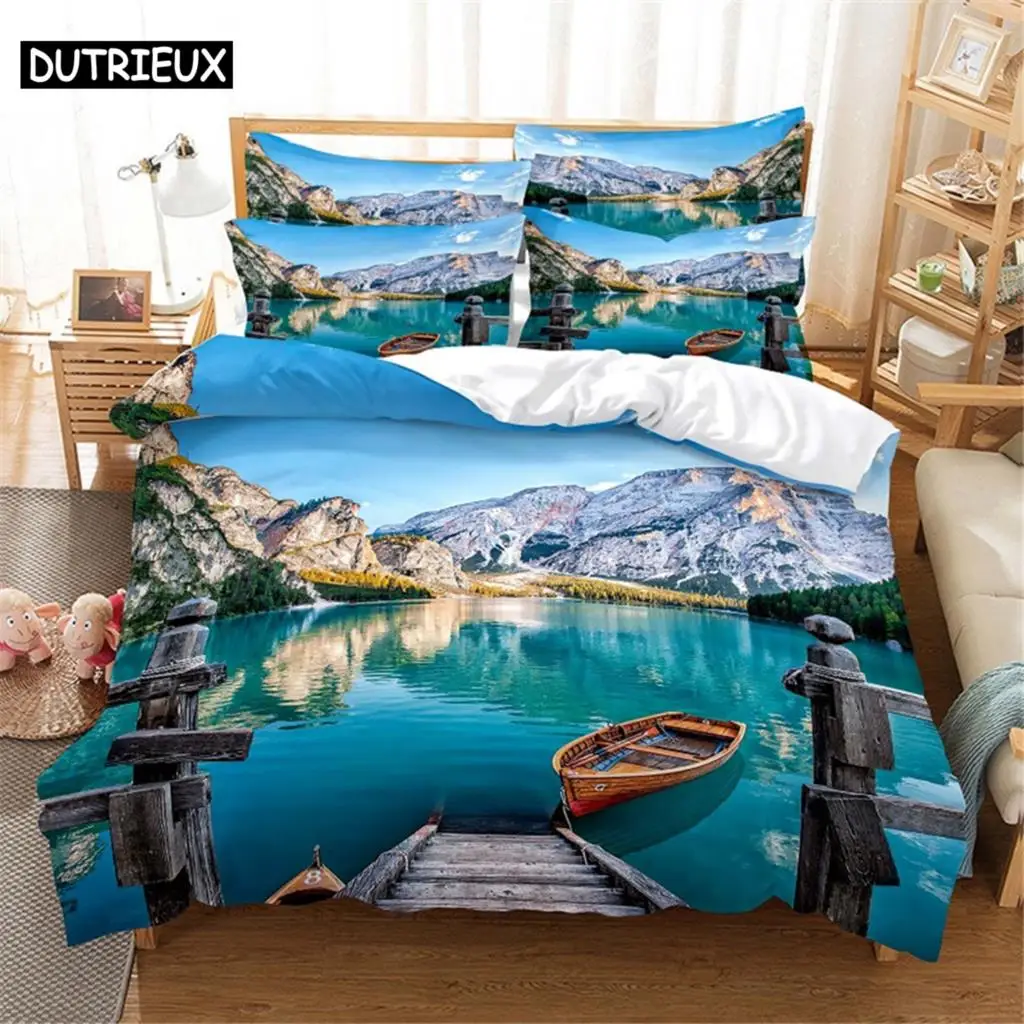 3D Beautiful  Bedding Set Queen Bedding Duvet Cover Set Bedding Set Bed Cover Cotton Queen Bedroom Bed Cover Set Bed Set Bedding