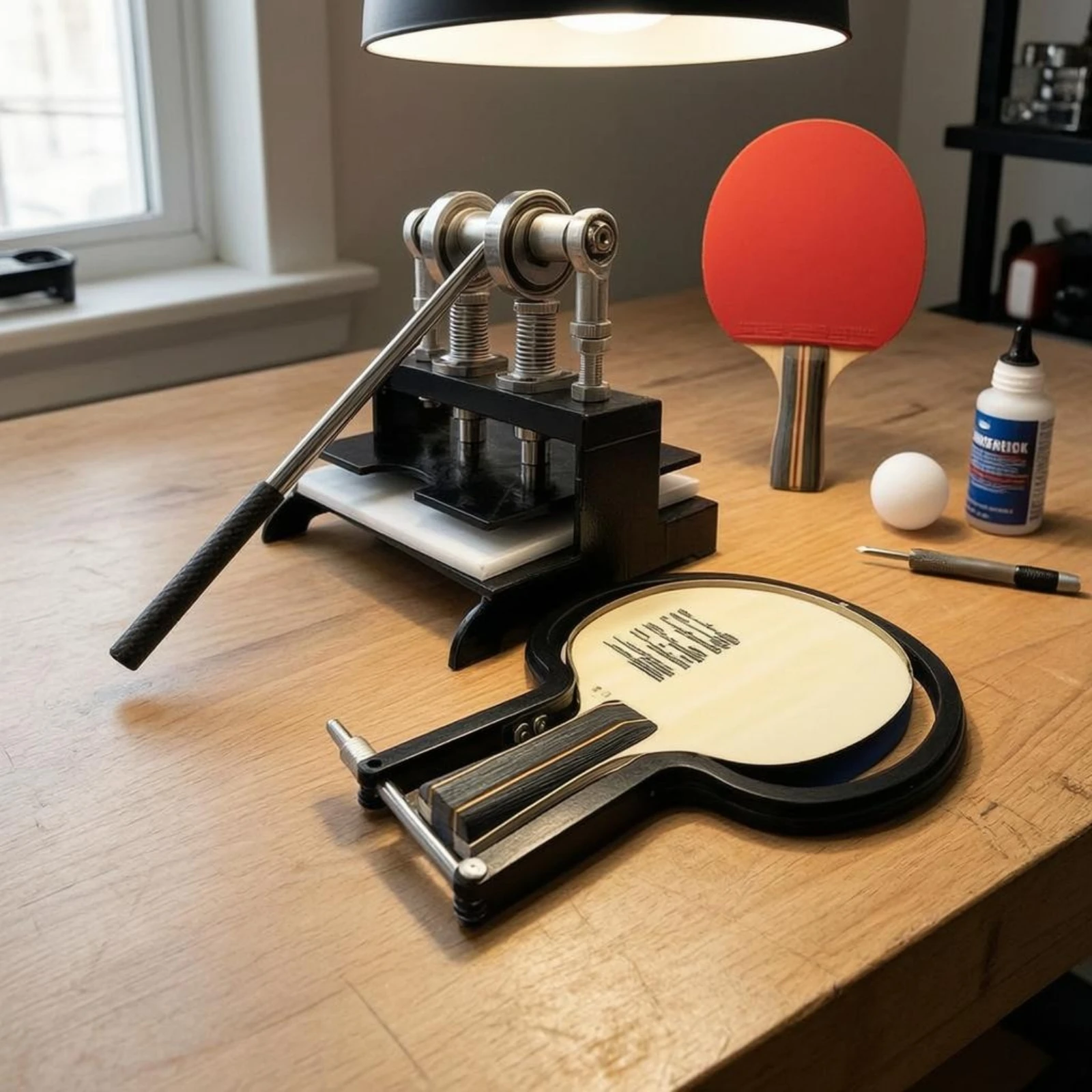 machine-de-decoupe-de-caoutchouc-pour-raquettes-de-tennis-de-table-en-metal-noir-manuelle-avec-base-de-serrage-pour-cadre-de-coupe-de-tete-de-raquette