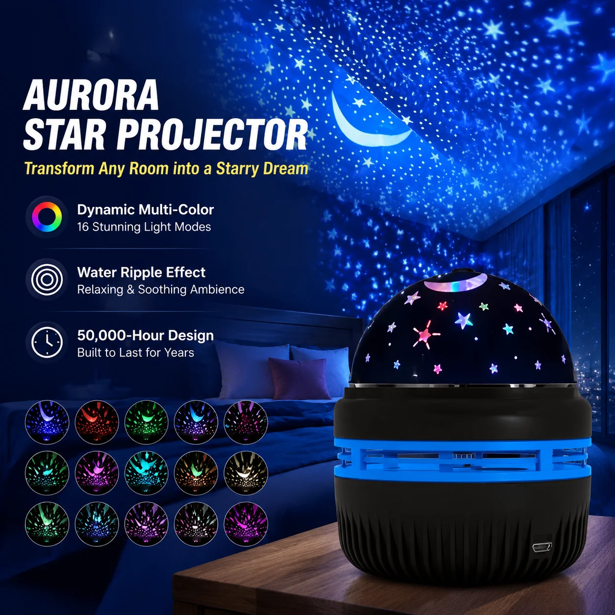 projetor-usb-aurora-star-com-efeito-de-ondulacao-de-Agua-luz-noturna-dinamica-multicolorida-para-quarto-design-geometrico-com-50000-horas-de-duracao