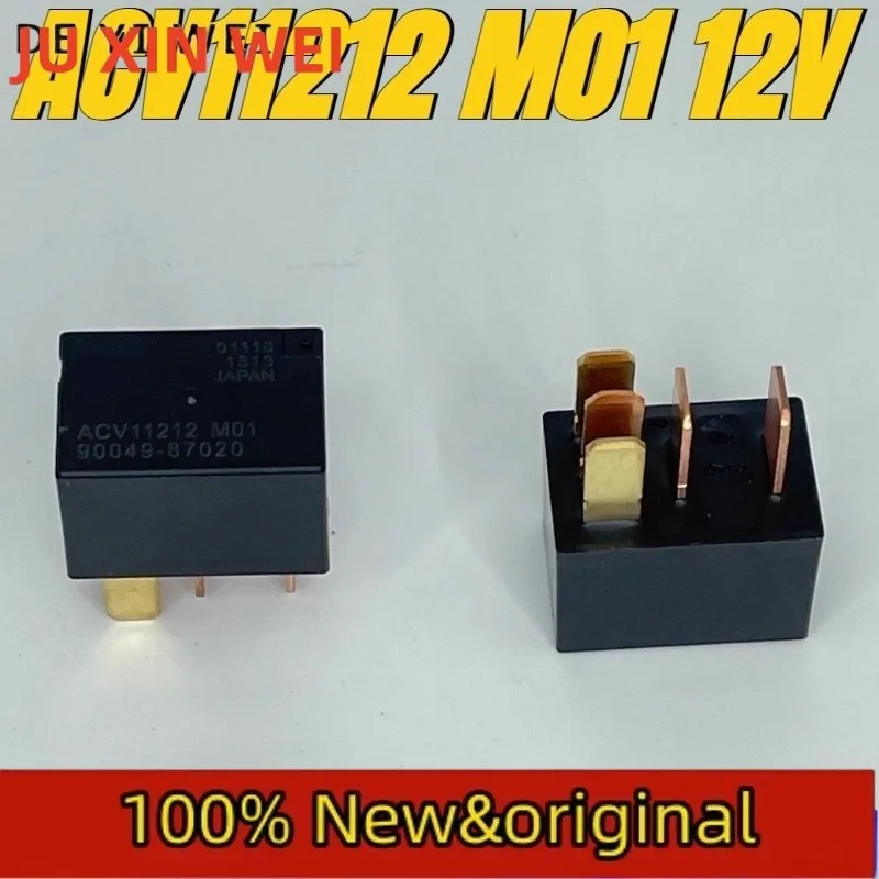 （Brand New Original）1pcs/lot 100% original genuine relay:ACV11212 M01 12V 5pins 90049-87020 Automotive relay