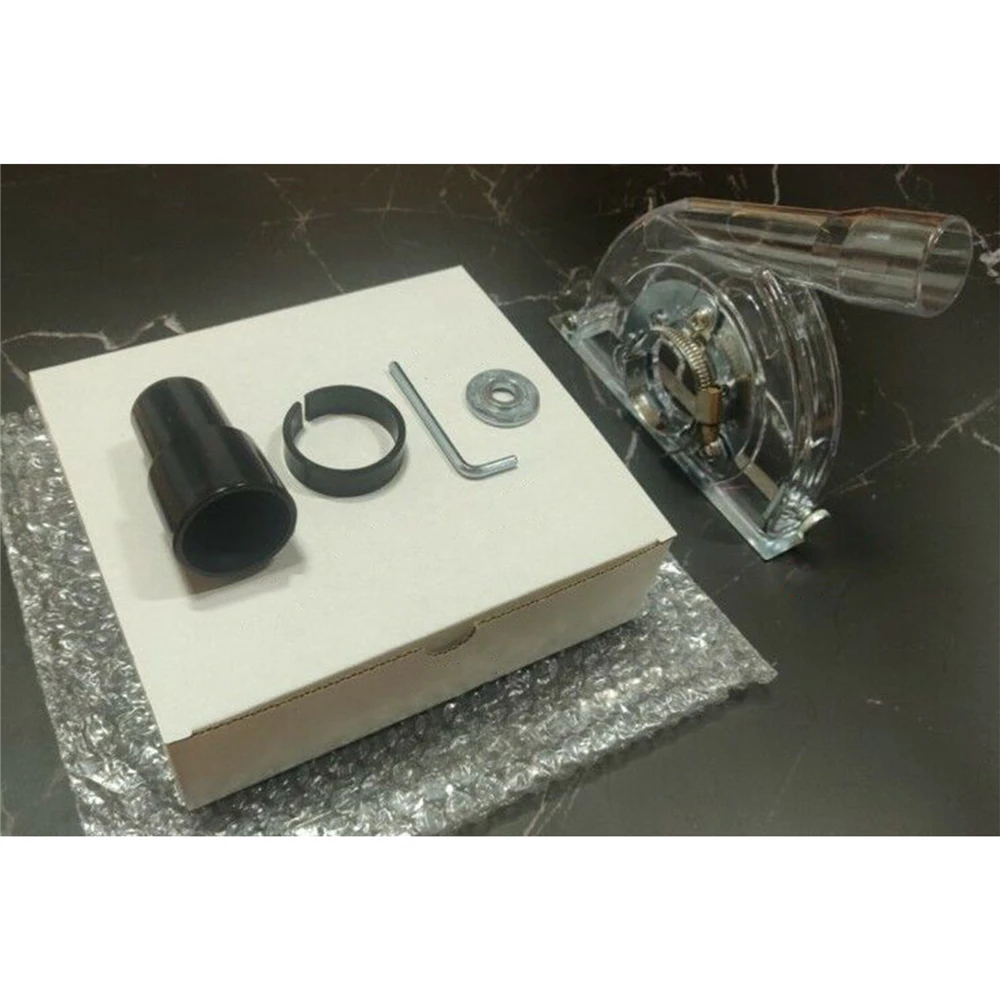 Cubierta de polvo de corte transparente para amoladora angular de mano de 4/5 pulgadas y hojas de sierra de 3/4/5 pulgadas, cubierta de taza a prueba de polvo