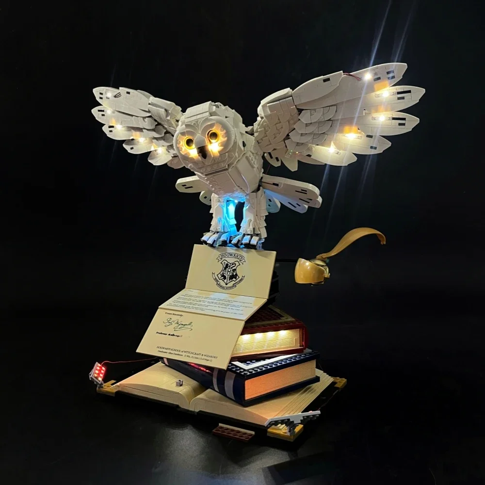

Комплект светодиодных ламп RC для конструктора 76391 Harrysing Hedwig, декоративная лампа с дистанционным управлением (конструктор Lego не входит в комплект)