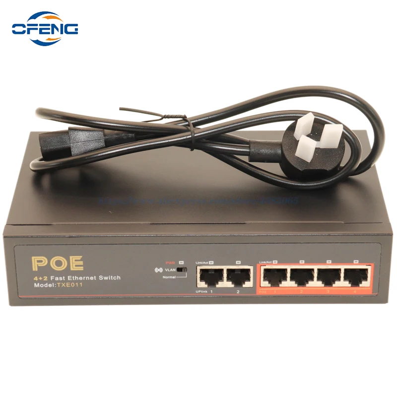 

6 10 18 Port PoE Switch Gigabit POE Ethernet Switch 100/1000M Fiber Network for Intelbras/Wifi Router/IP Camera/ Wireless AP