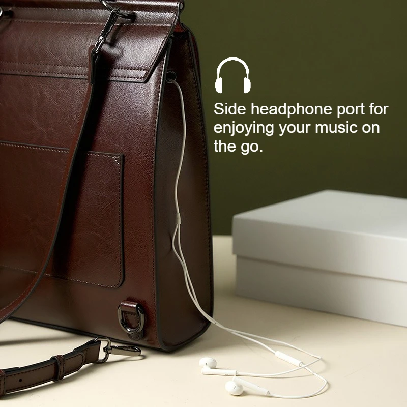 حقيبة ظهر من جلد البقر الأصلي للنساء حقيبة كمبيوتر محمول مدرسية Preppy حقيبة كتف كلاسيكية للكلية البريطانية حقيبة كتف للطلاب