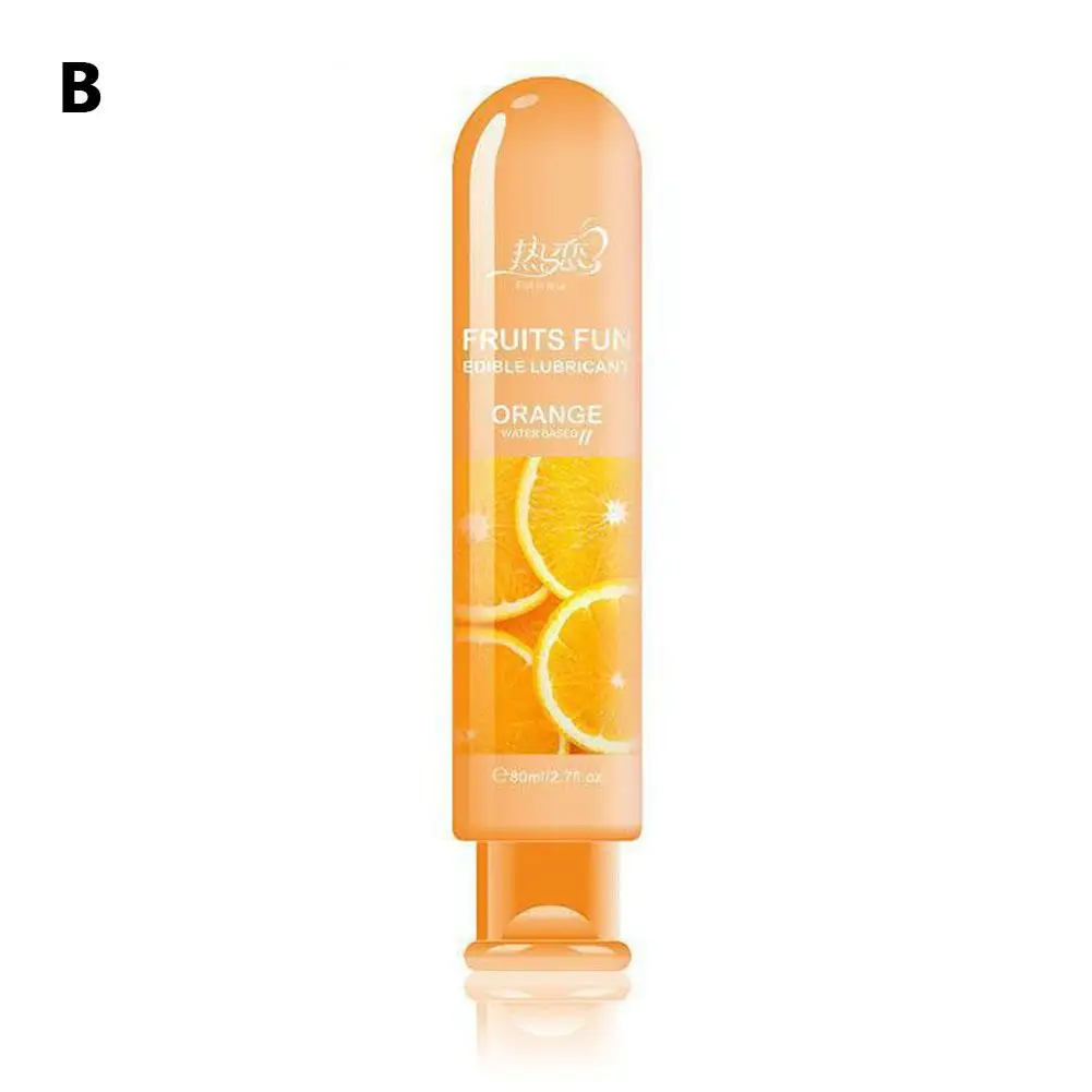 Erotic Fruity Oral Sex Lubricant Water-based lubricant Anal sex lubricant Sex private toys lubricant warm Adult U9E1