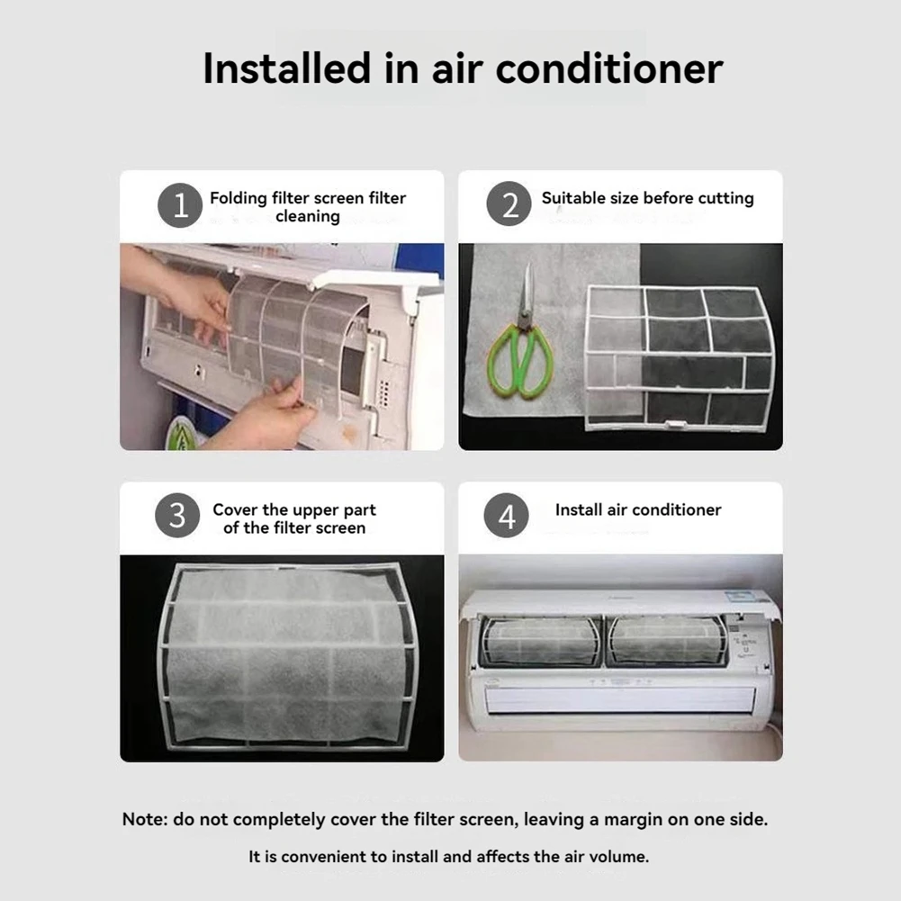 

A76I-Primary Filter Cotton For Air Purifiers/Air Conditioners/Vents/Windows Filter Anti-Dust Effective Filtration PM2.5 30 PCS