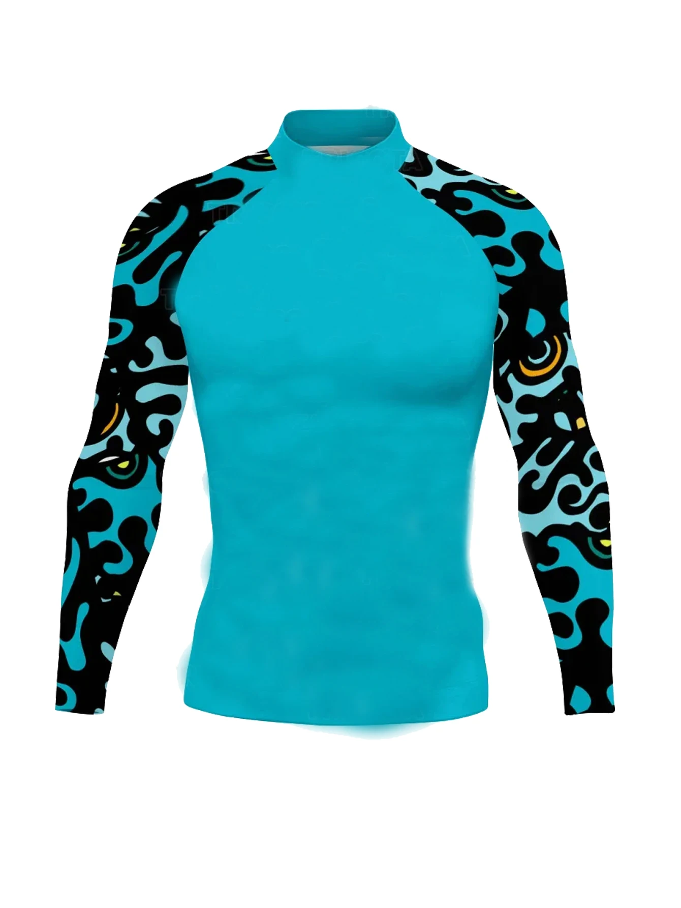 

Мужские костюмы для серфинга и дайвинга, колготки с защитой от ультрафиолета, Рашгард с длинными рукавами, плавательный костюм, футболка для плавания, одежда для серфинга