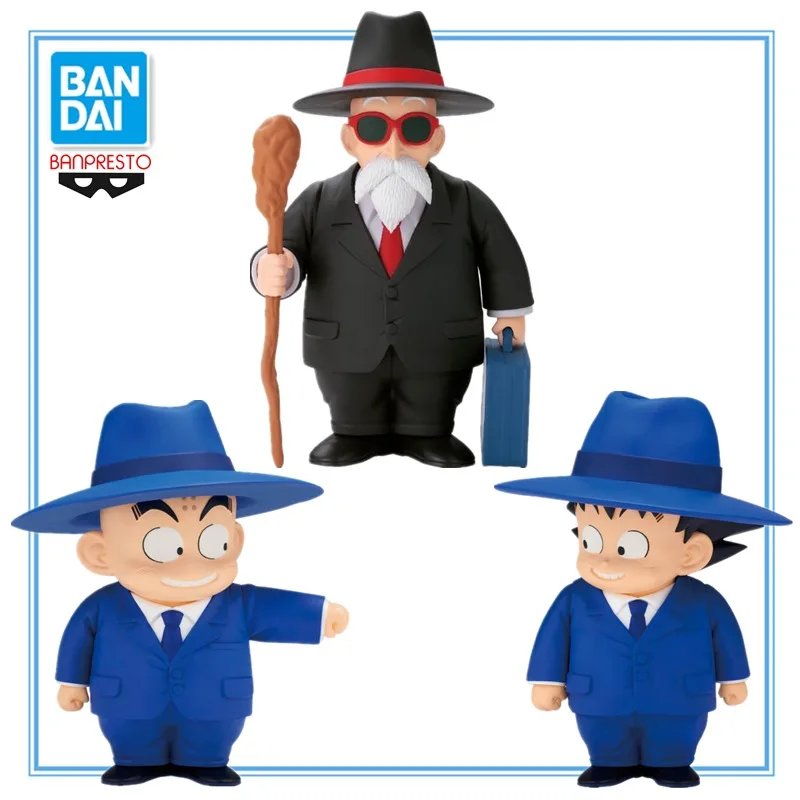 En Stock Original BANDAI Banpresto Dragon Ball Son Goku maestro Roshi SOFVIMATES personaje de Anime colección de muñecos juguetes regalos
