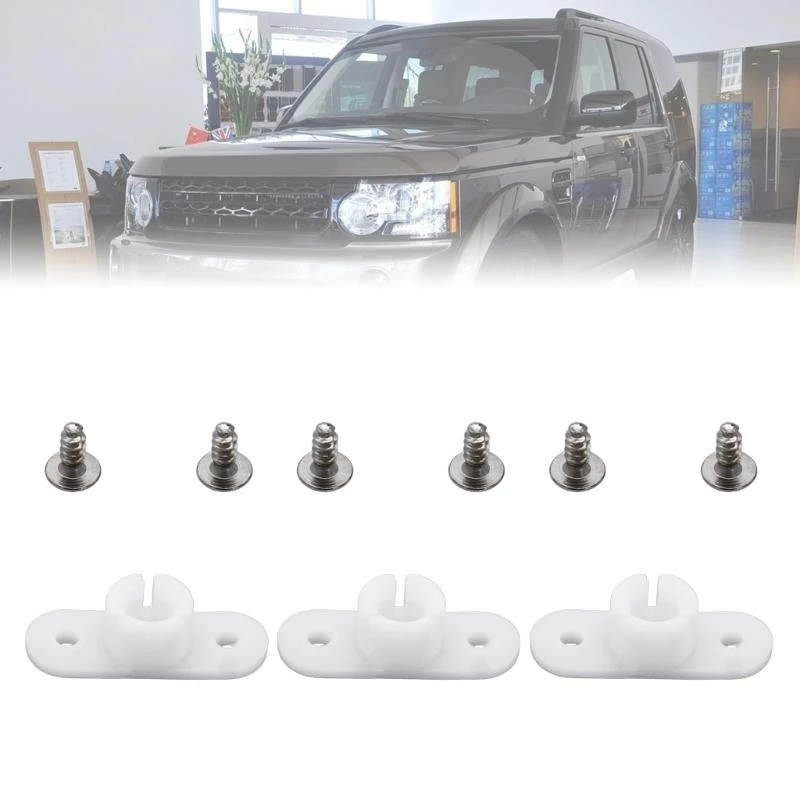 Wear Resistant Headlamp Holder Retainer Fastener for Discovery 1 & 2 STC3368 Enhanced Stability with Screws Included