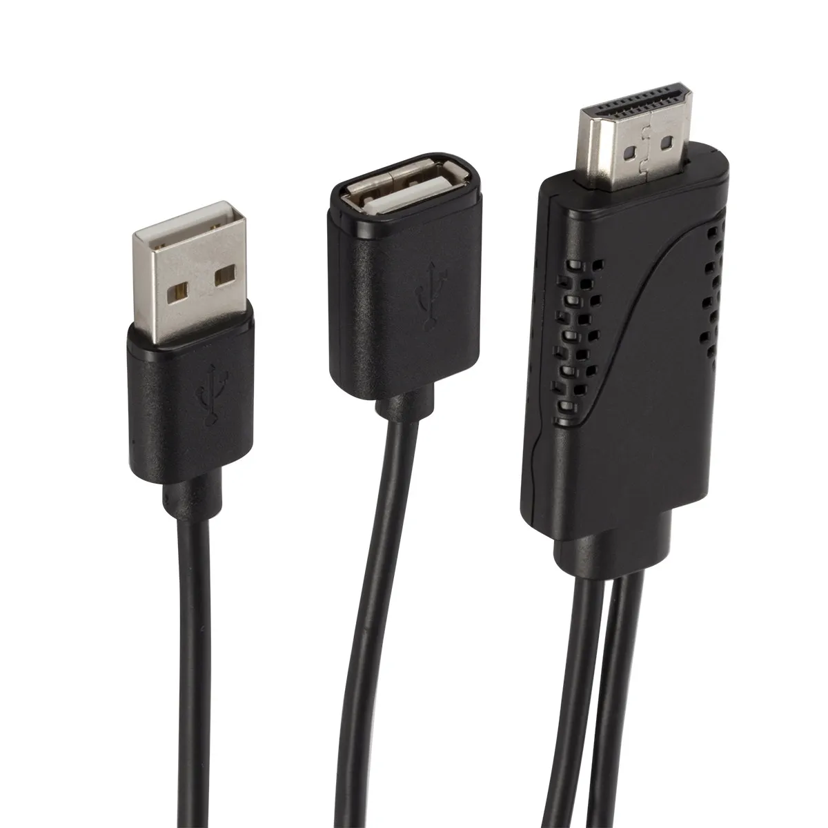 1080P Wireless Screen Mirroring Adapter Cable for Smartphones Tablets to Hdtv Monitor Projector USB Type C