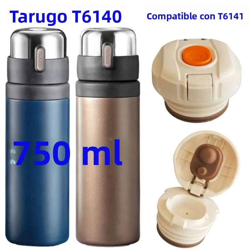 Tapa Térmica TAFUCO para Vaso de 750ml, Tapa Universal con Tapón Interno para Vaso de Agua T6140, Cubierta Aislante para Taza...