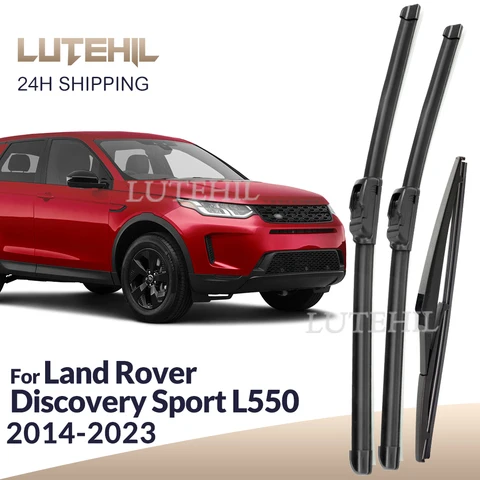 Для Land Rover Discovery Sport L550 2014-2023 2015 2016 стеклоочиститель передние и задние щетки стеклоочистителя лобовое стекло 26 "+ 20" + 12