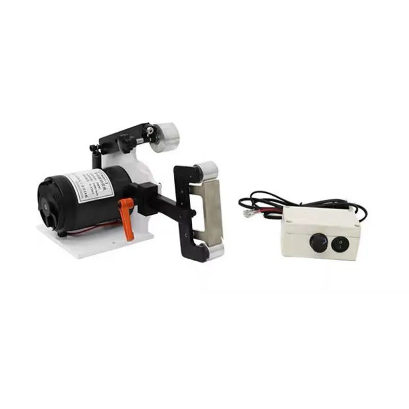Mini lijadora de cinta DIY de 220V, pulidora, 0-6500RPM, 700W con herramientas de correas de arena de 660x25MM
