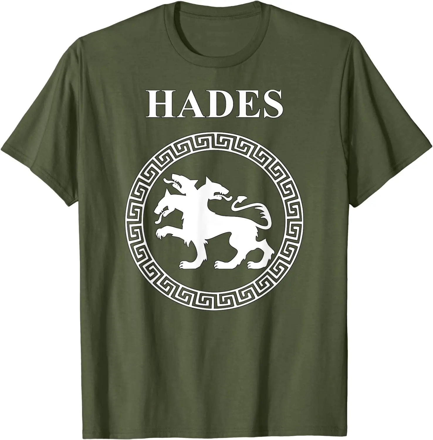 Hades Ancient Greek God Men T-Shirt Short Sleeve Casual 100% Cotton Summer T-Shirts Size S-3XL