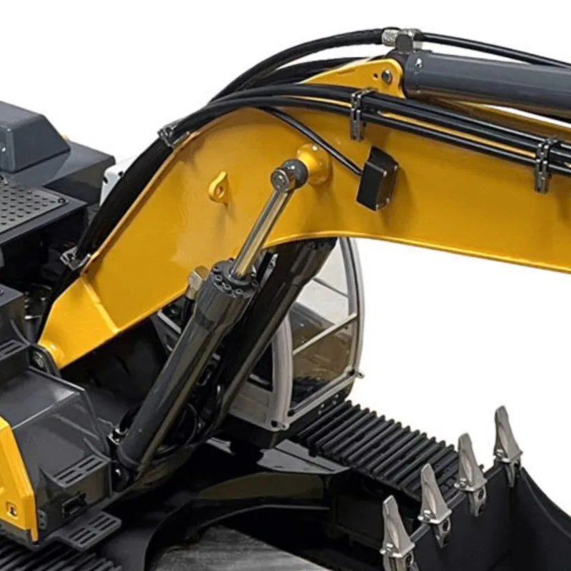 Pelle hydraulique en métal RC 1/14, modèle de pelle 945, Valve 5CH améliorée avec système Radio PL18EV, lumière rotative, jouets PNP TH21415