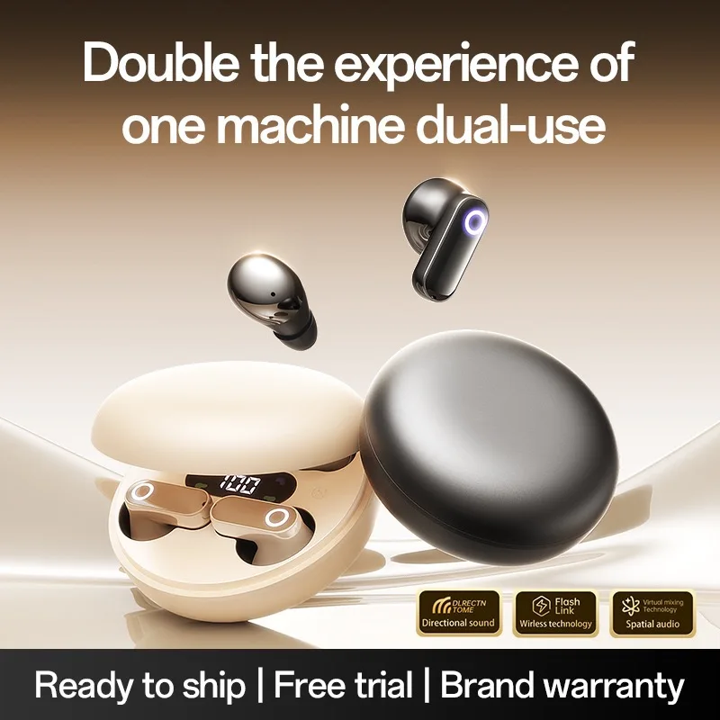 

New dual-ear in-ear Bluetooth earbuds, sleep earbuds, TWS Bluetooth 6.0, lightweight and portable