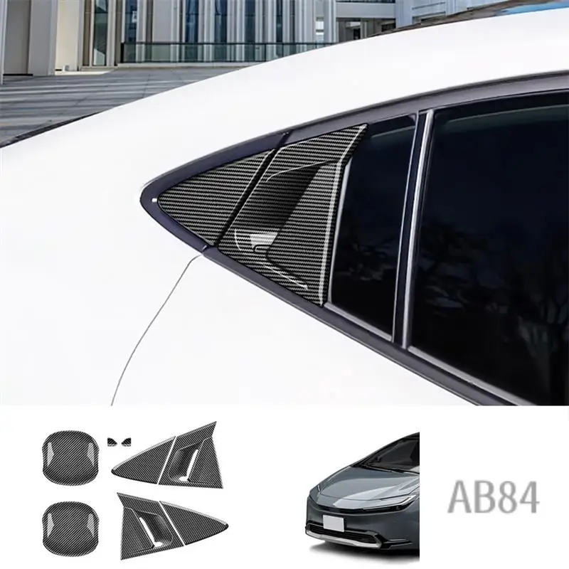 

Car Carbon Fiber Black For Toyota Prius 60 Series 2020-2023 Car Handle Exterior Door Handle Bowl Cover Trim Sticker Parts