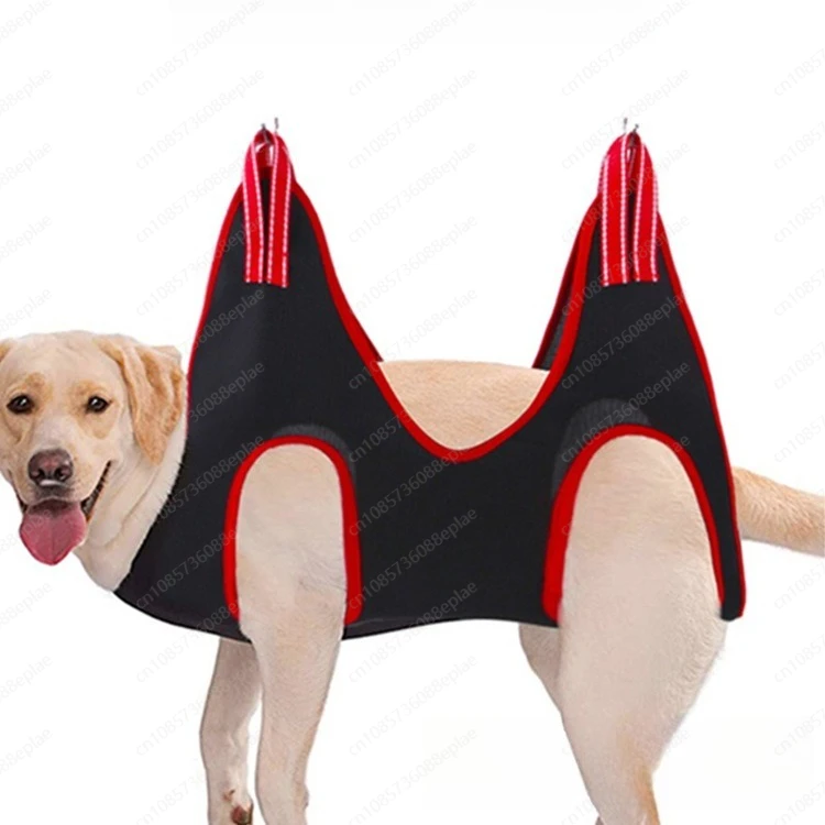 Professional Pet Grooming Hammock, Adjustable Nail Trimming & Bathing Restraint for Cats and Dogs