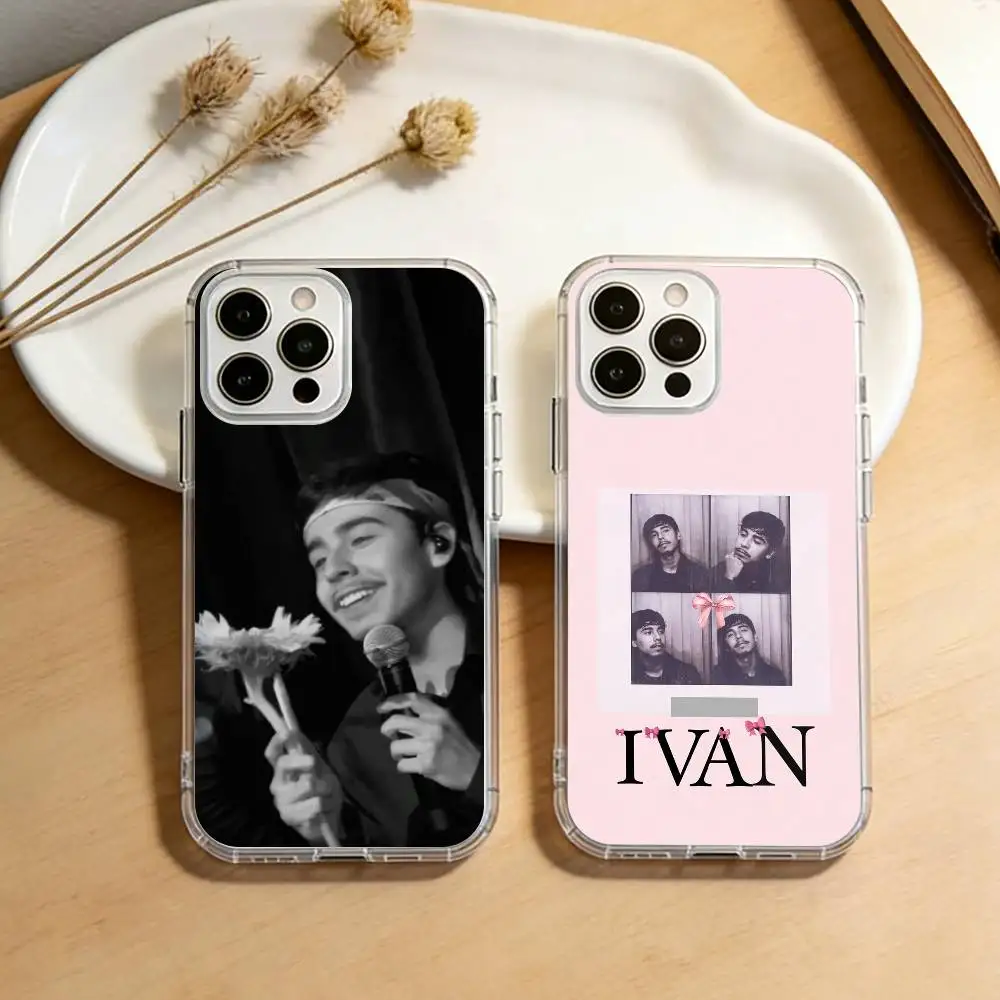 R-Rapper I-Ivan Cornejo  Phone Case For iPhone 17 16 15 14 13 12 11 Mini Pro Max Plus Transparent Cover