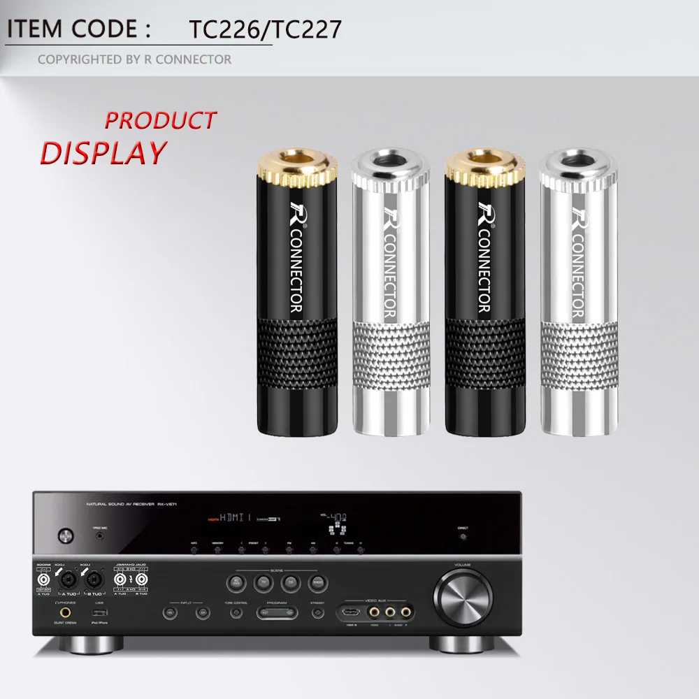 1 szt. 3.5MM Jack 3 polacy Stereo żeńskie złącze 1/8 \
