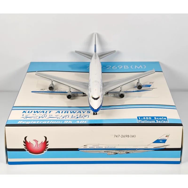 Phoenix 1/400 Bilancia Kuwait Airways B747-200 9K-ADC Pressofuso In Lega Modello di Aereo Da Collezione Ornamento Decorativo