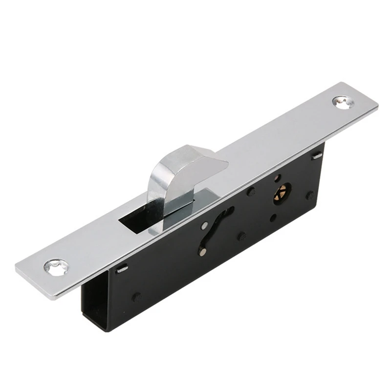 1Set Schiebetür Haken Schloss Aluminium Fenster Schloss Anti-Diebstahl Sicherheit Holz Tür Boden Schloss Holz Türschloss