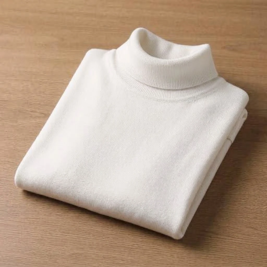 Herren Rollkragenpullover aus Strick, Herbst, lässig, schmal geschnitten, warm, langärmelig, klassische Thermo-Winterkleidung für Herren, Mäntel – Detail 8