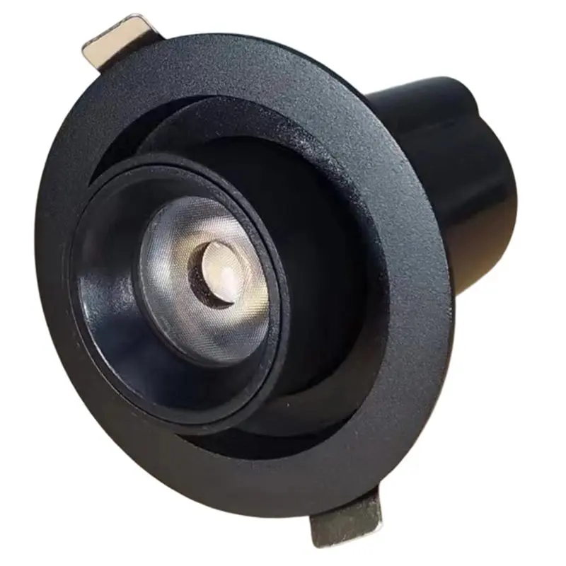 

【COMELY】Stretchable LED Recessed Downlight 12W Aluminum Round COB LED Ceiling Extendable Adjust Spot Light For Indoor Room