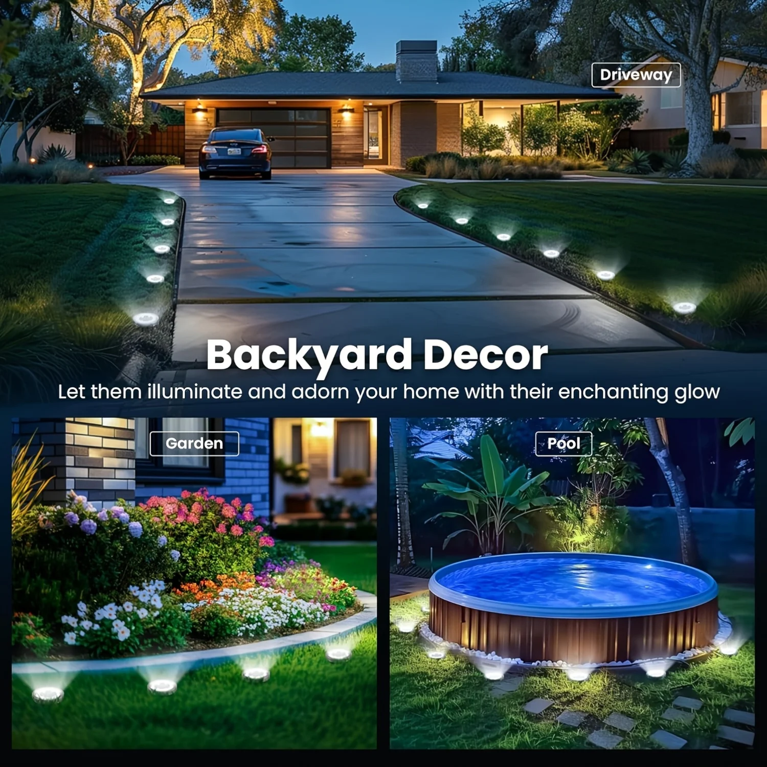 12Pcs New Outdoor Ground Light - Outdoor Lighting In Ground 评论和价格
