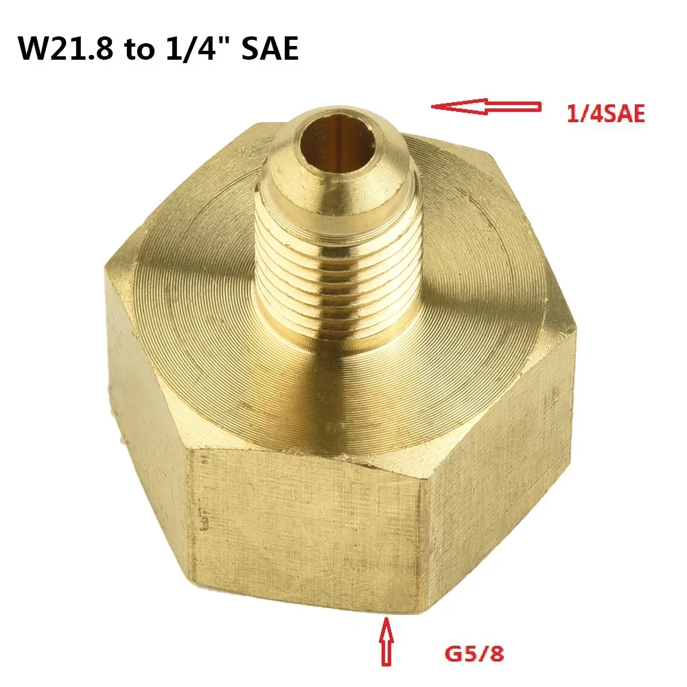 

Автомобильный адаптер SAE от 5/8 до 1/4 дюйма, адаптер для бутылки для R134A 1/4SAE G3/4 системы HVAC, часть