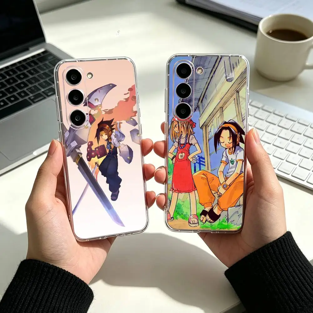 Anime S-Shaman King  Phone Case For Samsung A25 A15 A05 A54 A34 A24 A14 Transparent Silicone Phone Cover