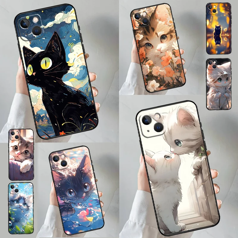 Funny Cute Cat Case… - image