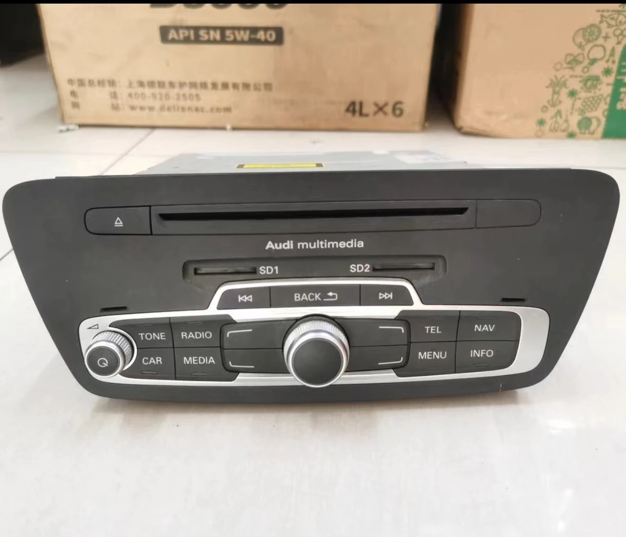 Untuk Audi A1 2010 2011 2012 2013 Host digunakan Auto Parts Head Unit aksesoris tangan kedua