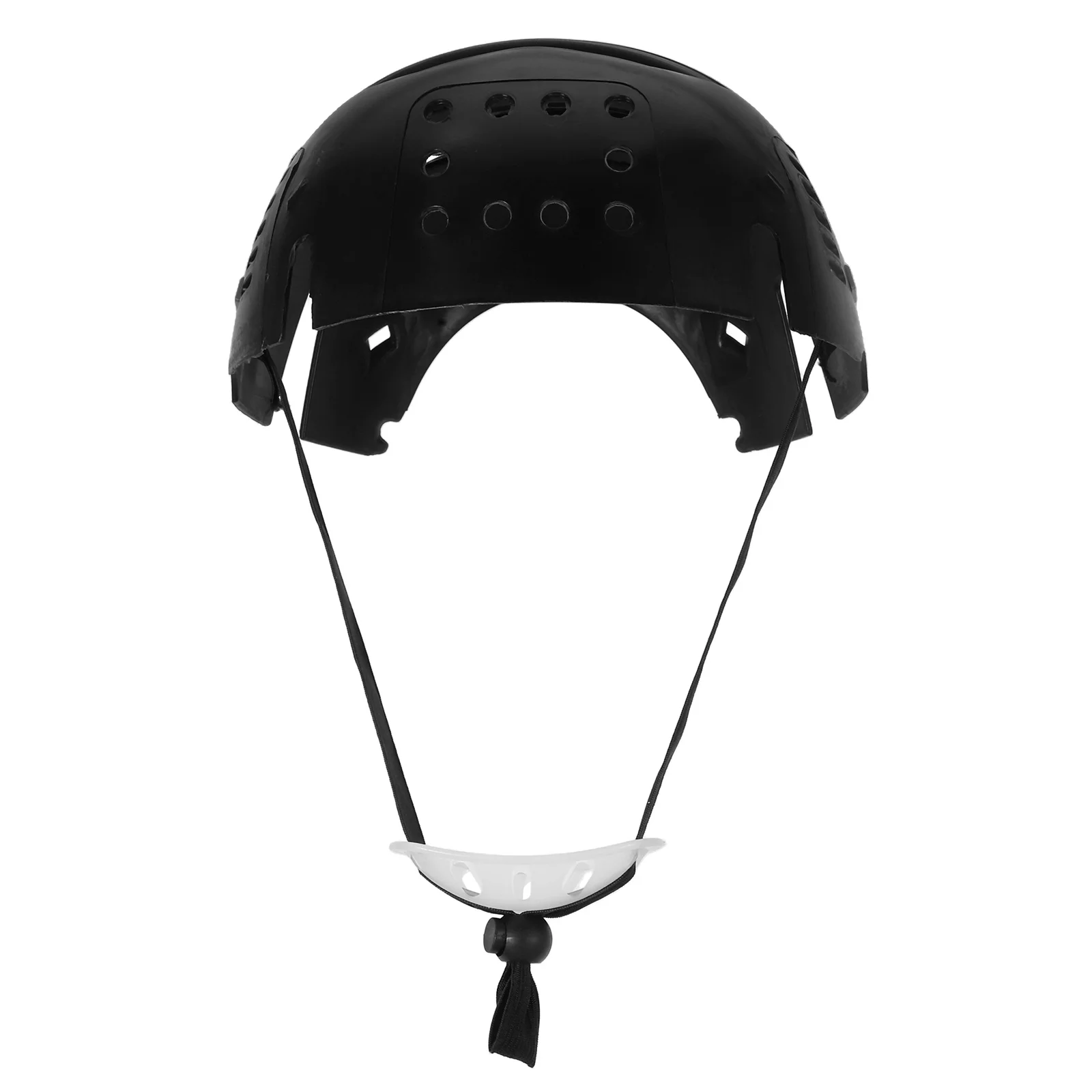 غطاء عثرة من البولي ايثيلين، أشرطة حزام أمان للذقن للعمل، قبعة صلبة، إدراجات واقية للبناء #1