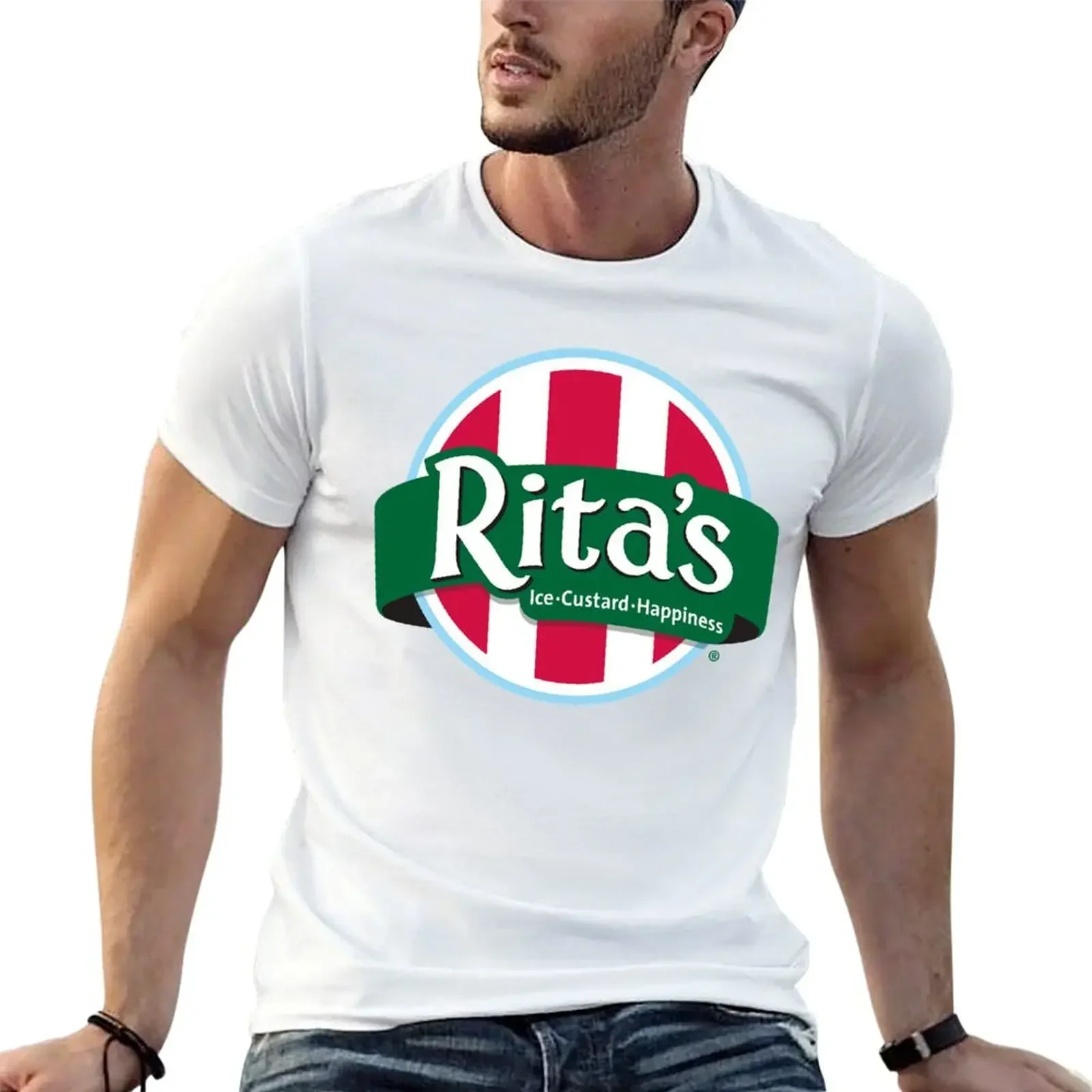 

Rita's Italian Ice Cafe T-Shirt summer clothes blanks animal prinfor boys t shirts for men