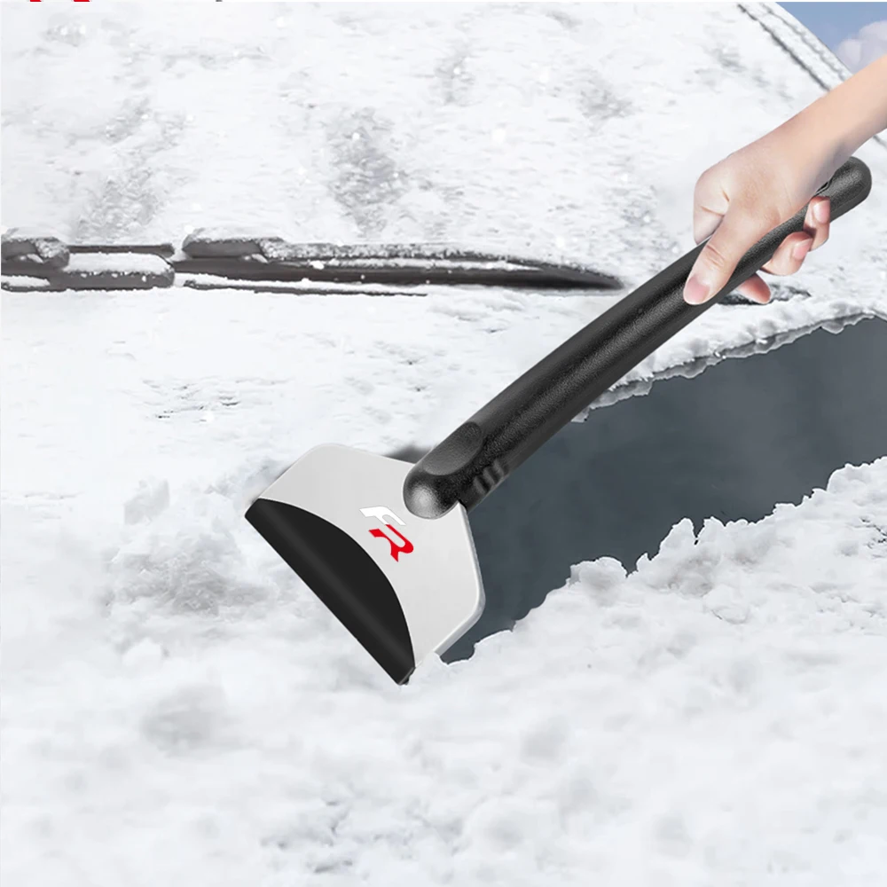 Car Ice Scraper Snow Removal Shovel Winter Windshield Defrost Shovel Accessories For Seat Cupra FR Racing Ibiza Leon Ateca Altea