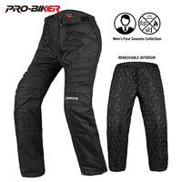 Motorcycle Pants Windproof Wear-resistant With Protective Gear Outdoor Motocross Riding Pants Motorcycle Clothing All Season