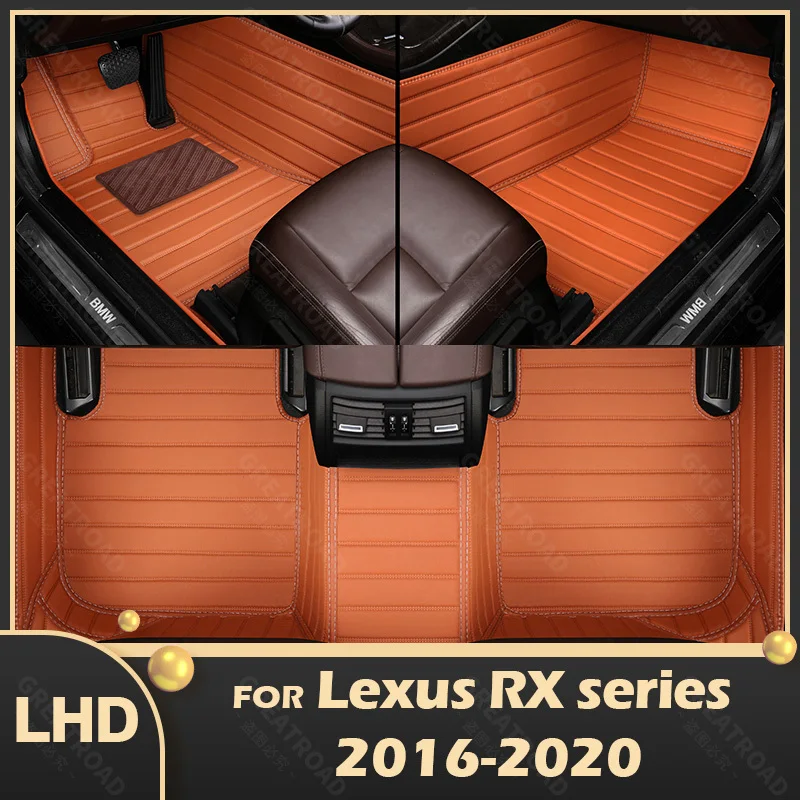 

Автомобильные коврики для LEXUS RX series 300 450h 5 seat 2016 2017 2018 2019 2020 индивидуальные автомобильные подставки для ног