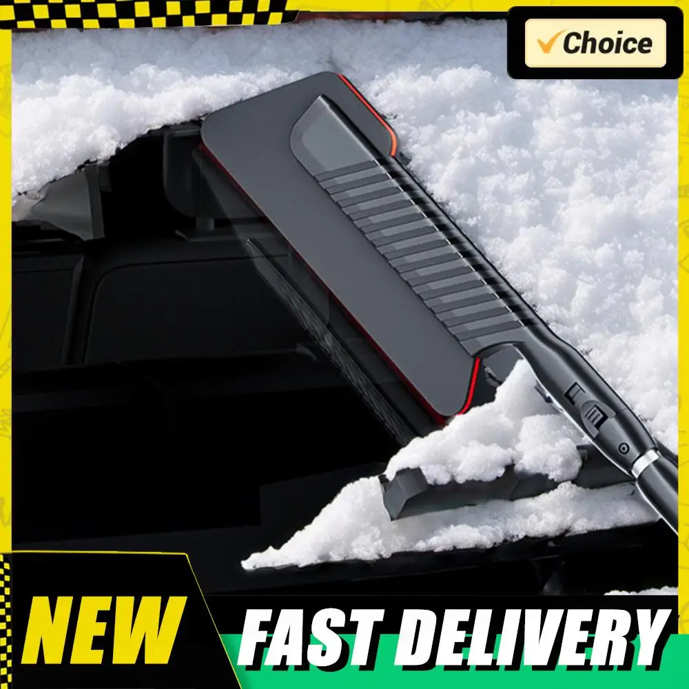 3 In 1 Detachable Snow Brush Multifunctional Windshield Snow Remover Front Windshield Ice Scraping Defrost Broom Car Accessories