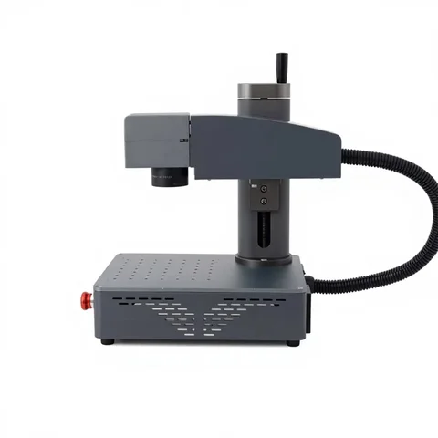 Customized 30W Fiber Laser Marking Machine for Jewelry Engraving Portable Electric Lightburn Air Cooling New Condition Max Brand