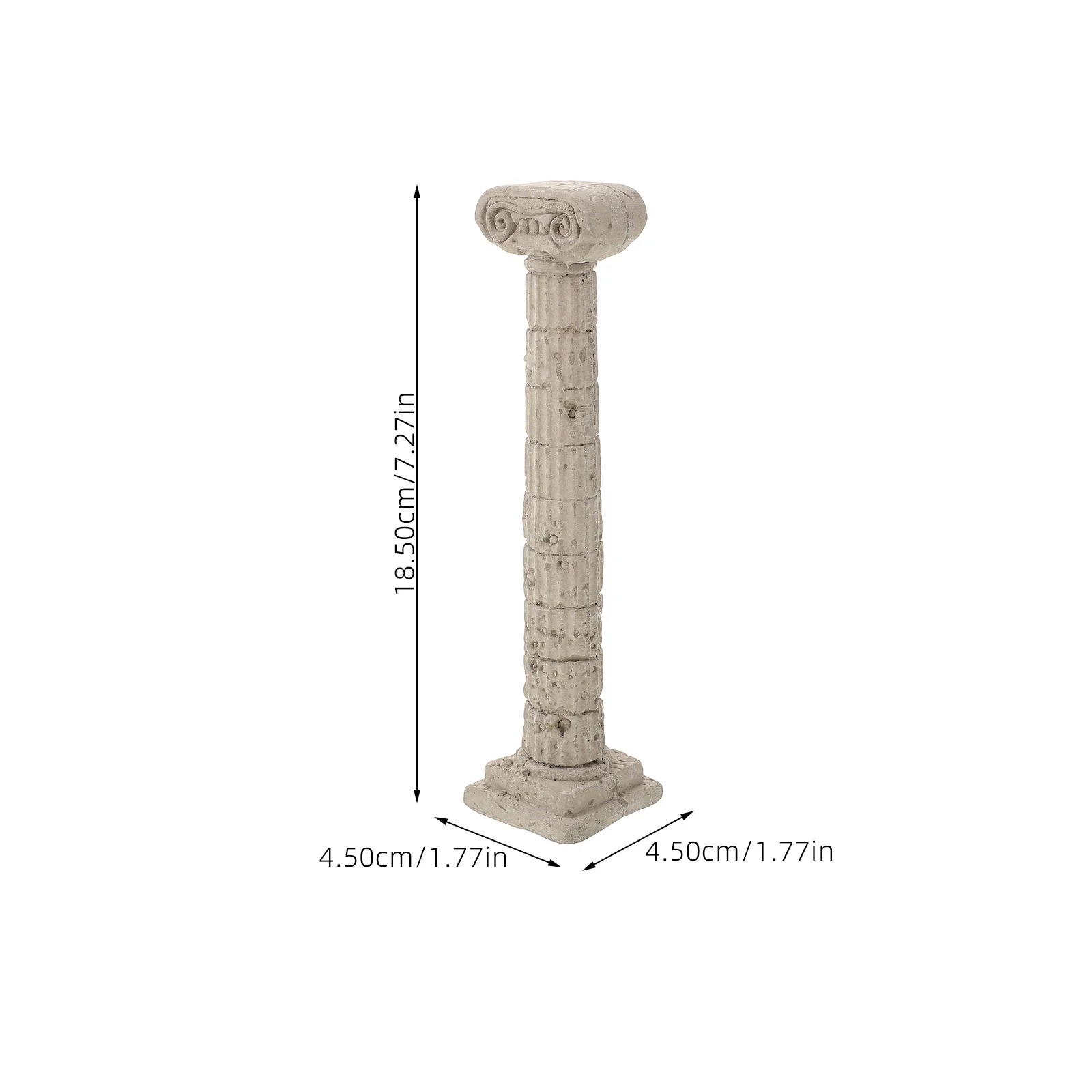 Roman Column Fish Tank Decoration Decorations Supplies Shrimp Hideout Underwater Cement Aquarium Crafts Ornament