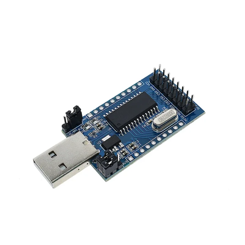 USB to UART IIC SPI I2C Converter, Parallel Port Converter, Onboard Operational Indicator, Lamp Board Module, CH341