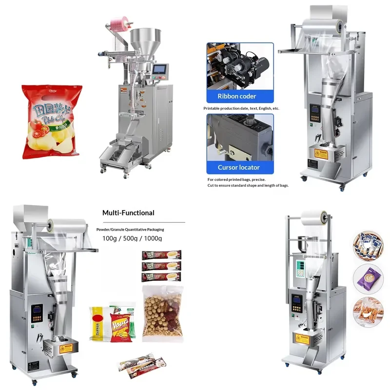 2026 Automatic Doypack Premade Zipper Bag Potato Chips Biscuit Snack Packaging Snack Food Pouch Filling Sealing Packing