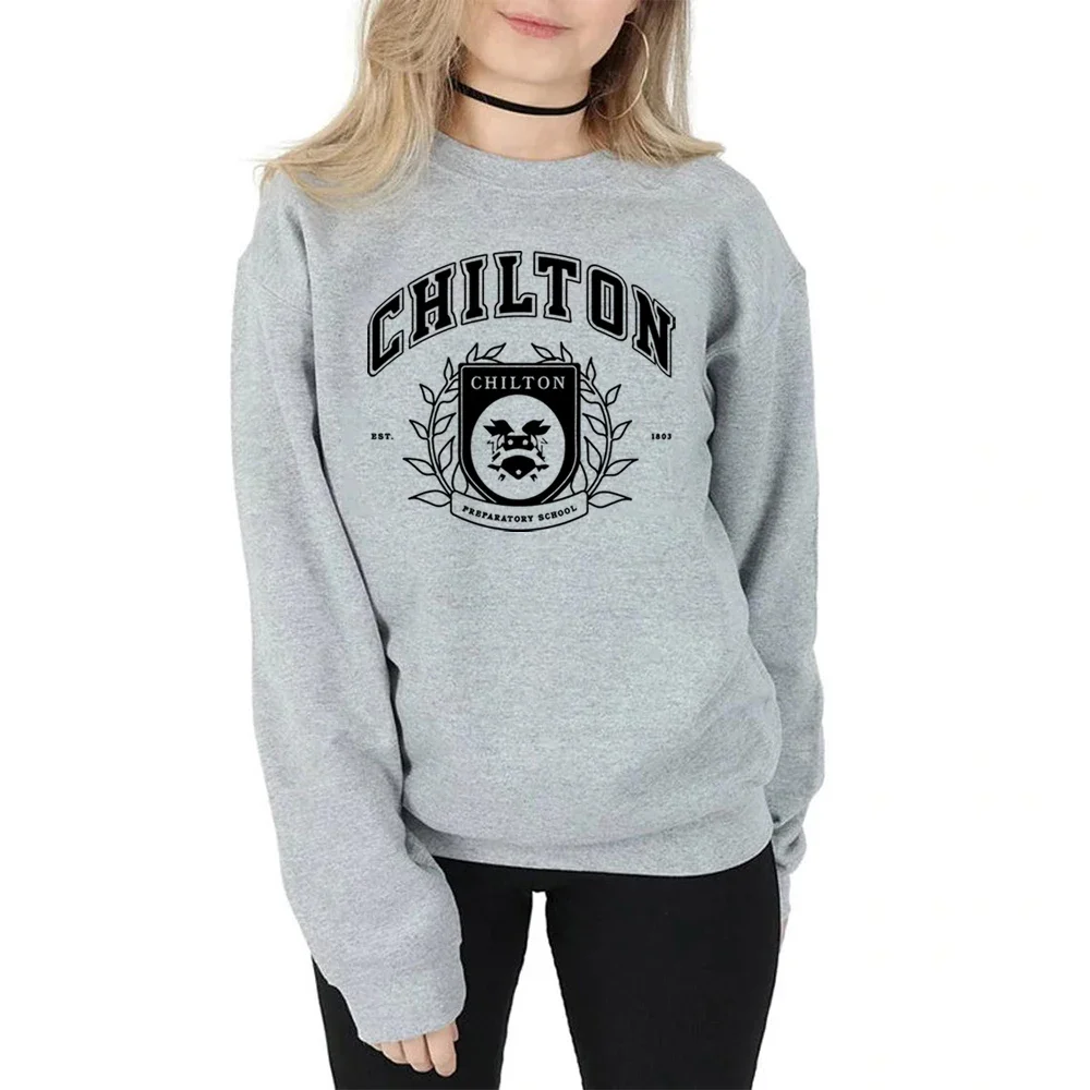 Chilton School Sweatshirt Chilton Prep School, Rory Hoodie Gilmore Girls Stars Hollow Crewneck Sweatshirts Rory Lorelai Tops