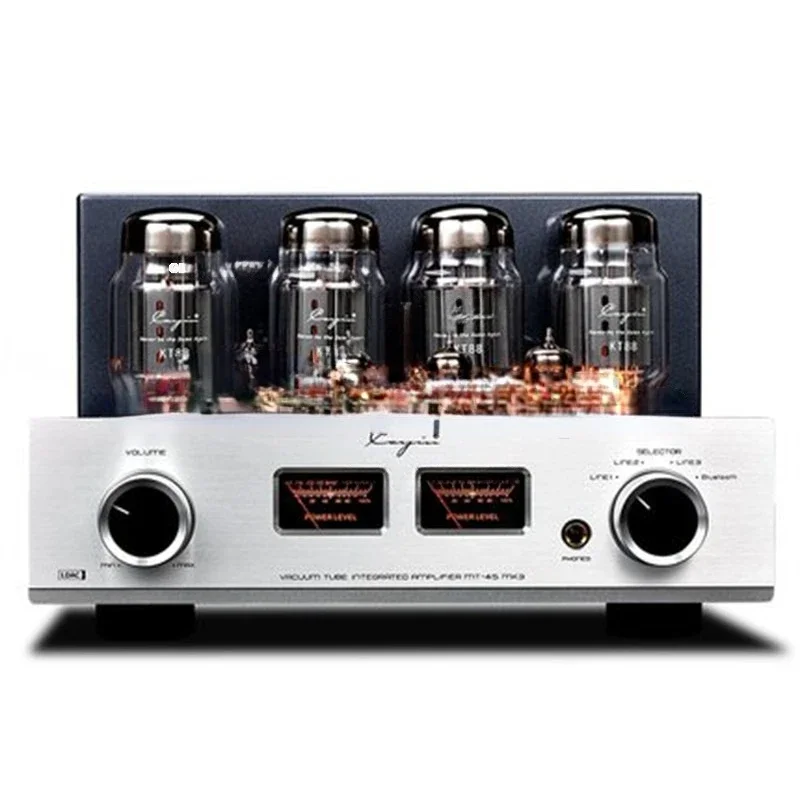 MT-45MK3 KT88 Bluetooth Version KT88/ Vacuum Tube Amp With Headphone Amplifier Bi-Amp Mode One Key Switch 4ohm 8ohm/280W