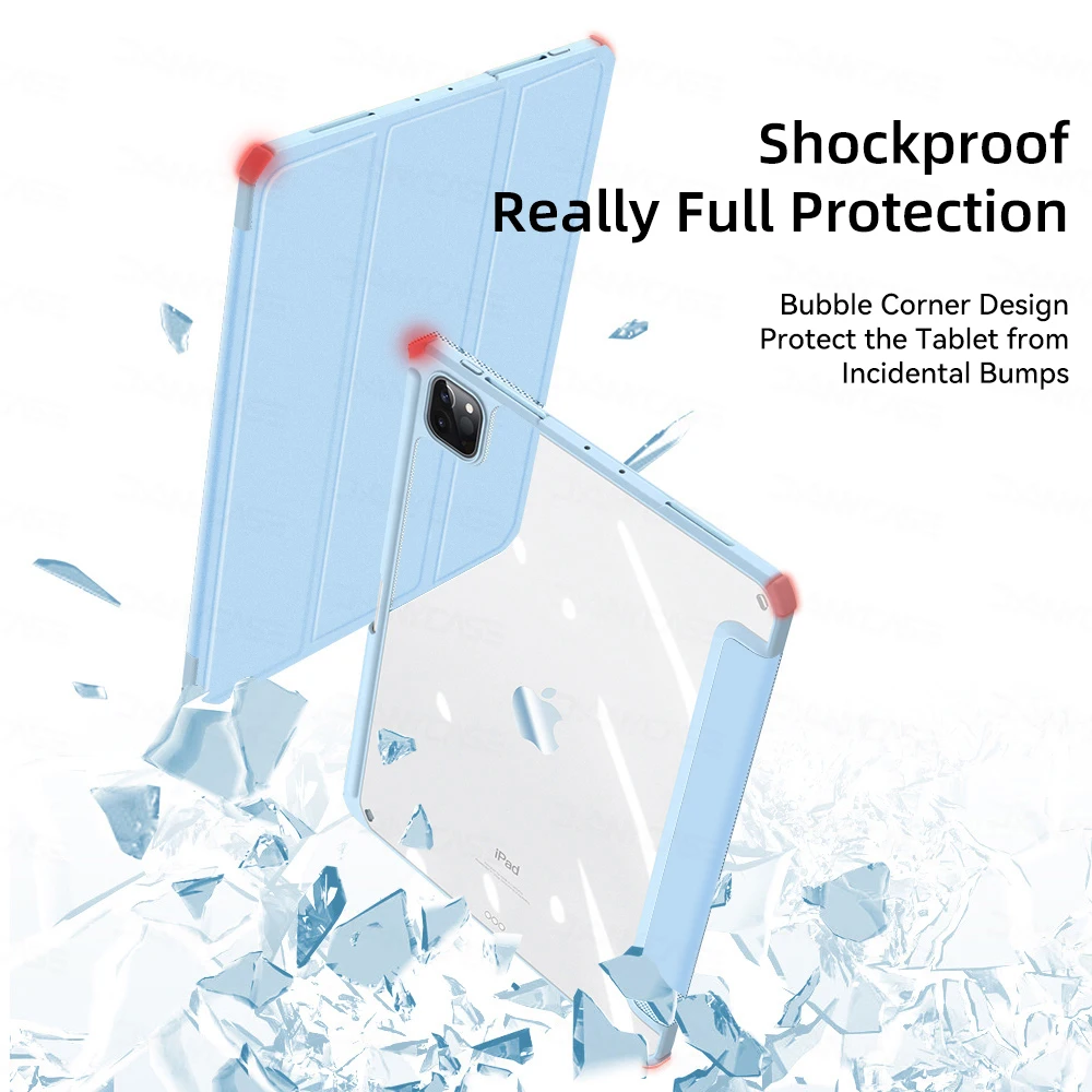 For iPad Air 5/4 10.9 Case 2021 Pro 11 Mini 6 8.3in 2019 10.2 7/8/9th Generation Case 2018 9.7 5/6th 2022 10th Cover