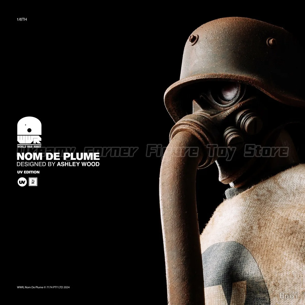 【Op voorraad】Originele Underverse WORLD WAR ROBOT 2 NOM DE PLUME 1/6 Action Figure Toy Model Gift Collection