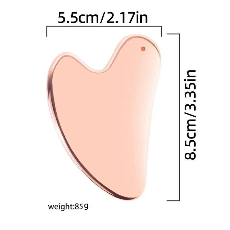 Gua Sha Stone Raspador, Face Sculpting Tool, Ferramenta Facial Portátil, Apertamento Da Pele e Massagem
