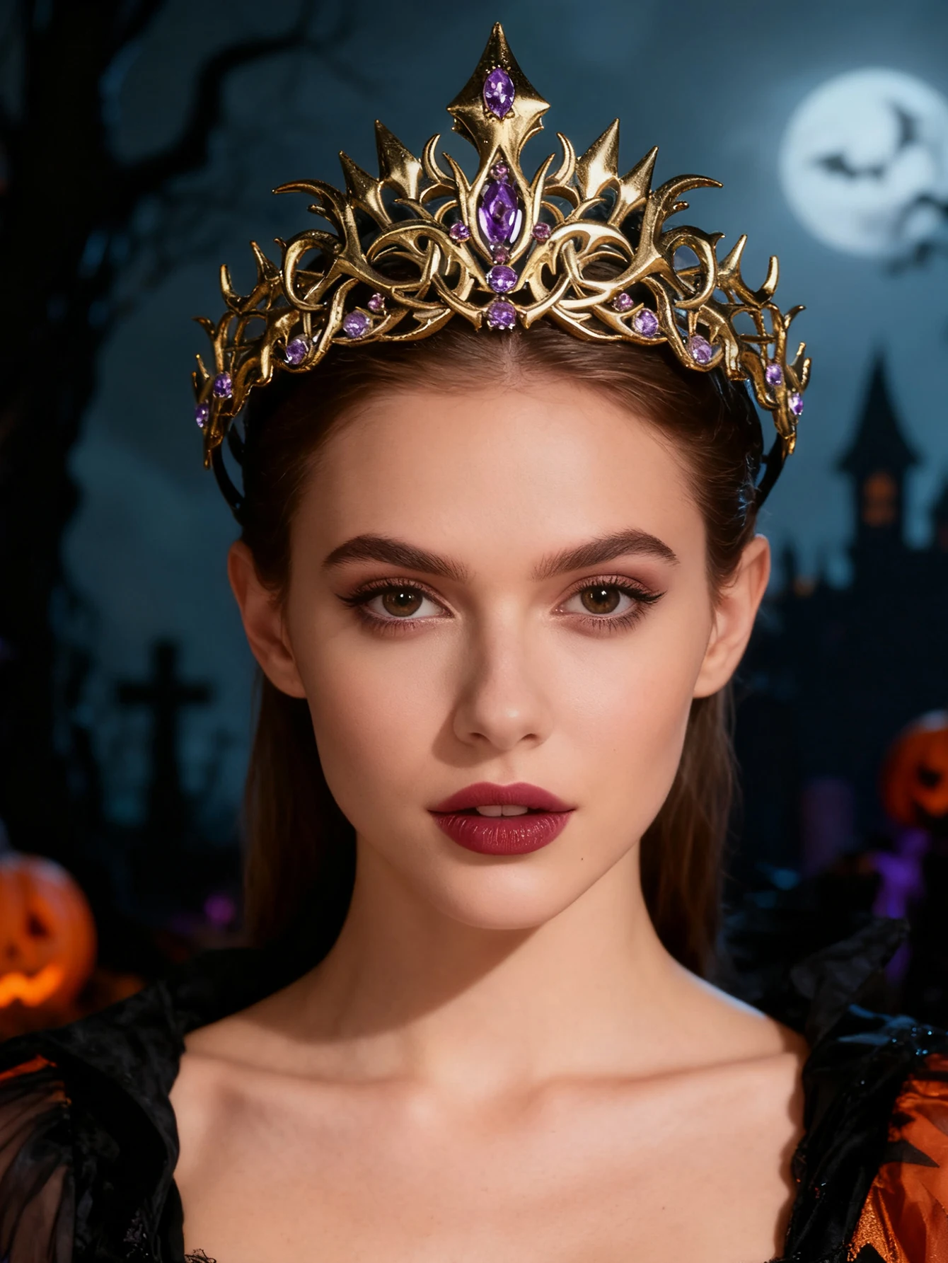 المألوف حفل زفاف الرقص تاج ملحق ل تأثيري أنيمي اتفاقية أغطية الرأس الشعر التبعي الزفاف الدعامة #3